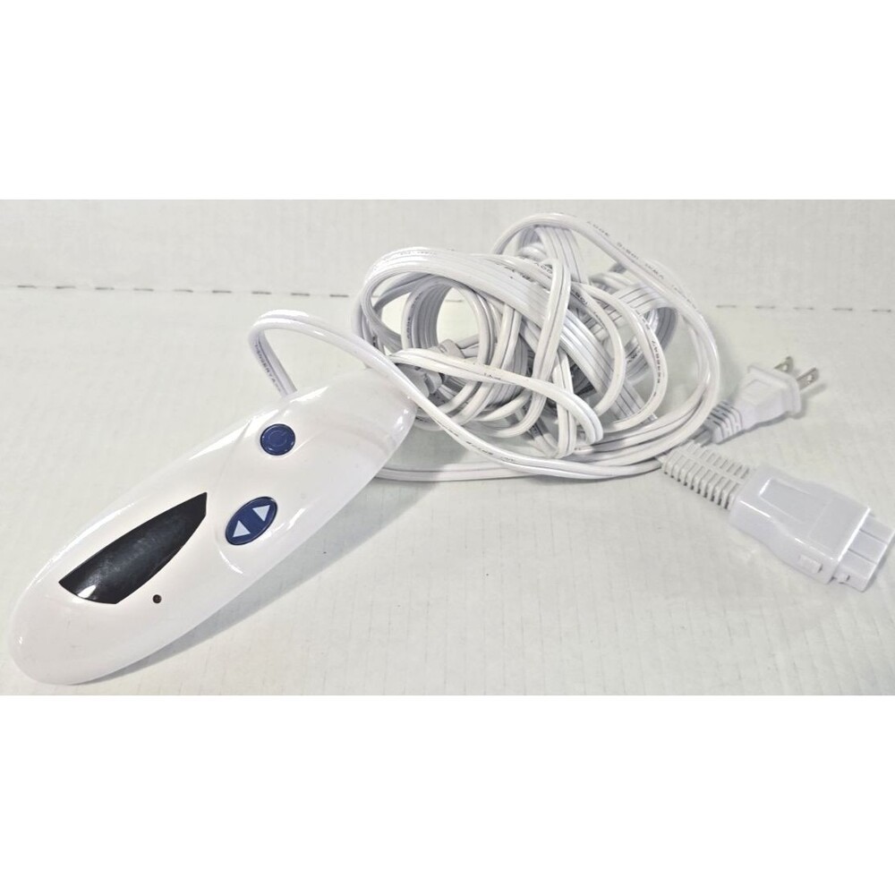 Biddeford TC13B1‑T Electric Blanket Controller 4‑Prong Power Cord Remote White